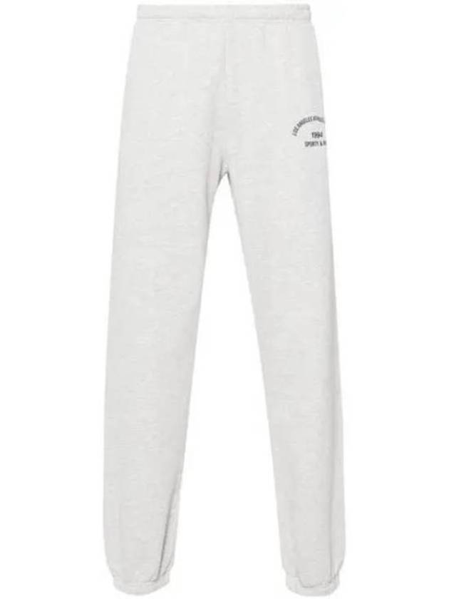 Training Jogger Pants SW1022HG 19 Free Heather Gray Navy - SPORTY & RICH - BALAAN 1