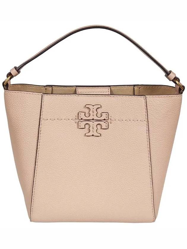 McGraw Small Tote Bag Grey - TORY BURCH - BALAAN 3