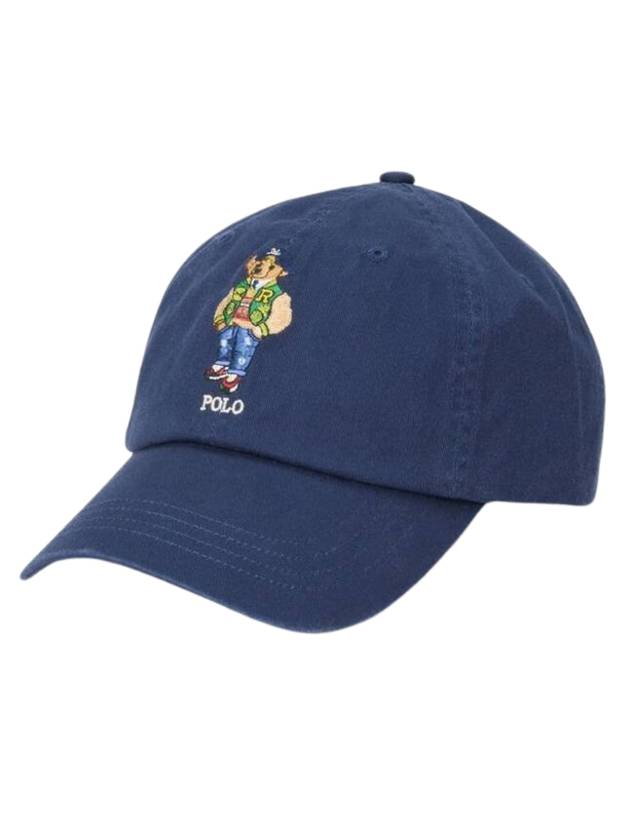 Polo Bear Embroid Ball Cap Navy - POLO RALPH LAUREN - BALAAN 1