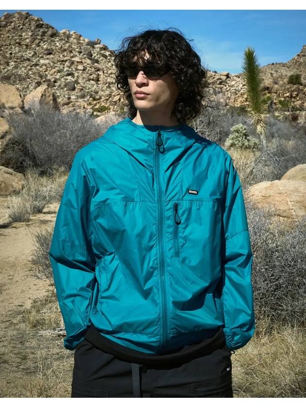 Packable Windbreaker Jacket Blue Green FJK110 - FLUKE - BALAAN 3