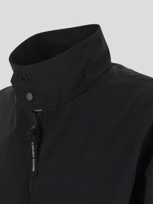 Rosedale Zip Up Jacket Black - CANADA GOOSE - BALAAN 4