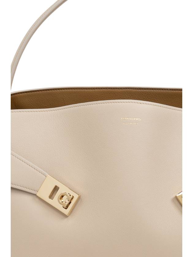 FERRAGAMO Handbag Hug Medium, Women's, Grey - SALVATORE FERRAGAMO - BALAAN 6