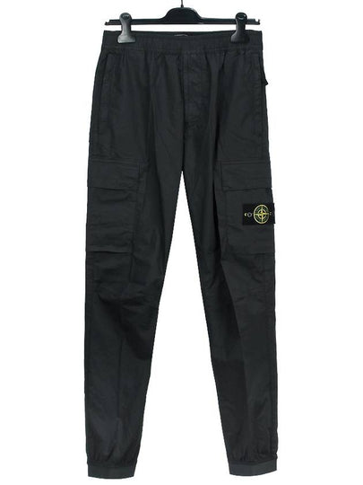 Men's Tella Paracadute Regular Fit Cargo Pants Grey - STONE ISLAND - BALAAN 2