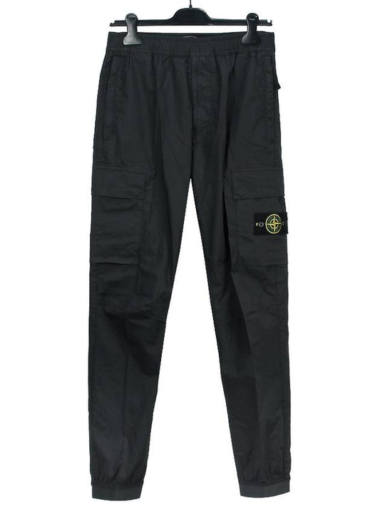 Men's Tella Paracadute Regular Fit Cargo Pants Grey - STONE ISLAND - BALAAN 2