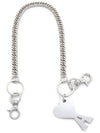 Alexandre Mattiussi heart chain keyring - AMI - BALAAN 3