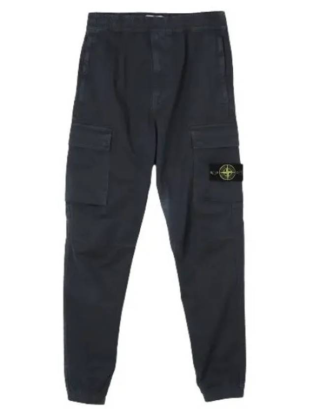 Wappen Patch Cargo Track Pants Grey - STONE ISLAND - BALAAN 2