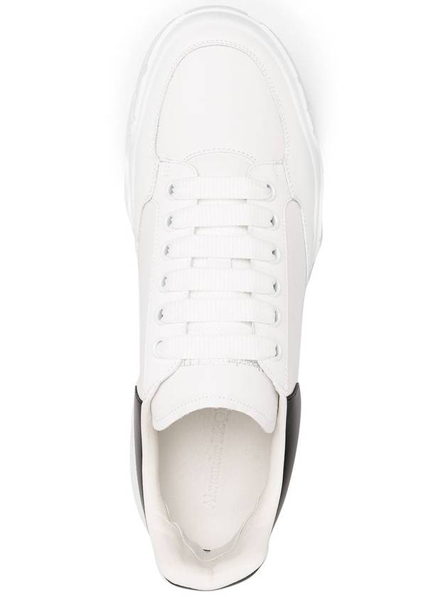 Court Trainer Low Sneakers White Black - ALEXANDER MCQUEEN - BALAAN 5