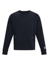 Men's Summit Knit Crew Sweatshirt Black - UNDER ARMOUR - BALAAN 2