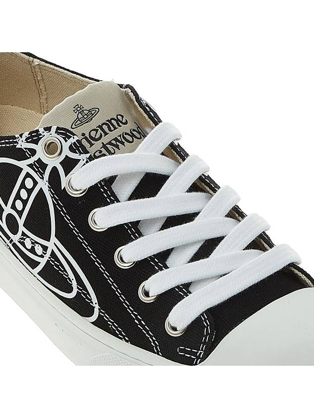 ORB Logo Low Top Sneakers Black - VIVIENNE WESTWOOD - BALAAN 9