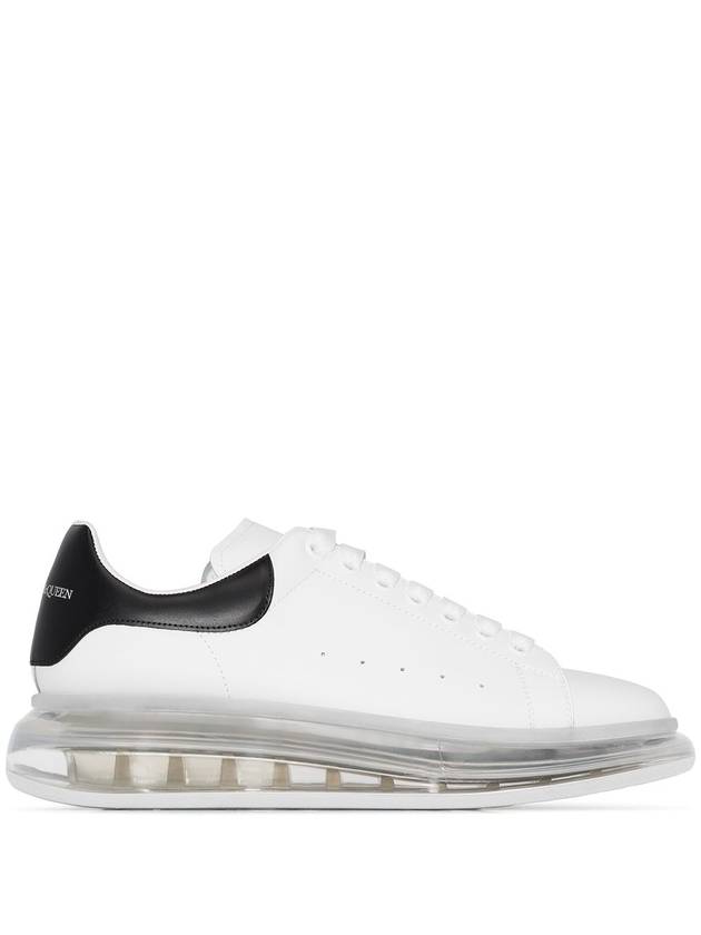 Air Oversole Low Top Sneakers Black White - ALEXANDER MCQUEEN - BALAAN 2