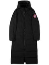 Mystique Satin Long Parka Black - CANADA GOOSE - BALAAN 3