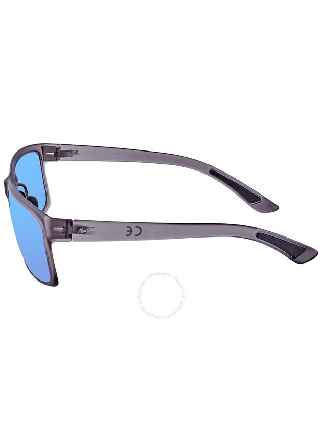 Maui Jim Pokowai Arch Blue Hawaii Rectangular Men's Sunglasses B439-11M 58 - MAUI JIM - BALAAN 3