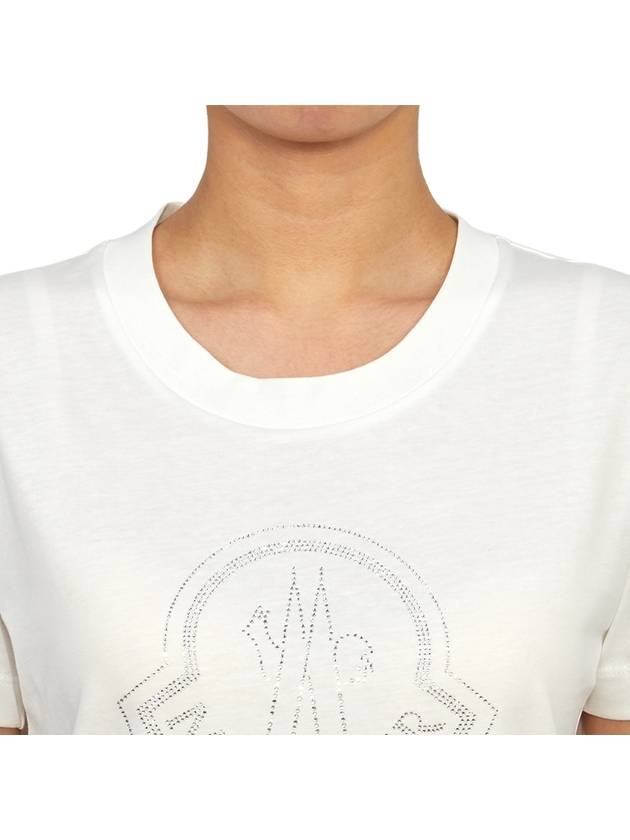 Women s short sleeve t shirt 8C00017 829FB 033 - MONCLER - BALAAN 5