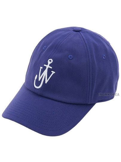 Logo Cotton Canvas Ball Cap Sky Blue - JW ANDERSON - BALAAN 2