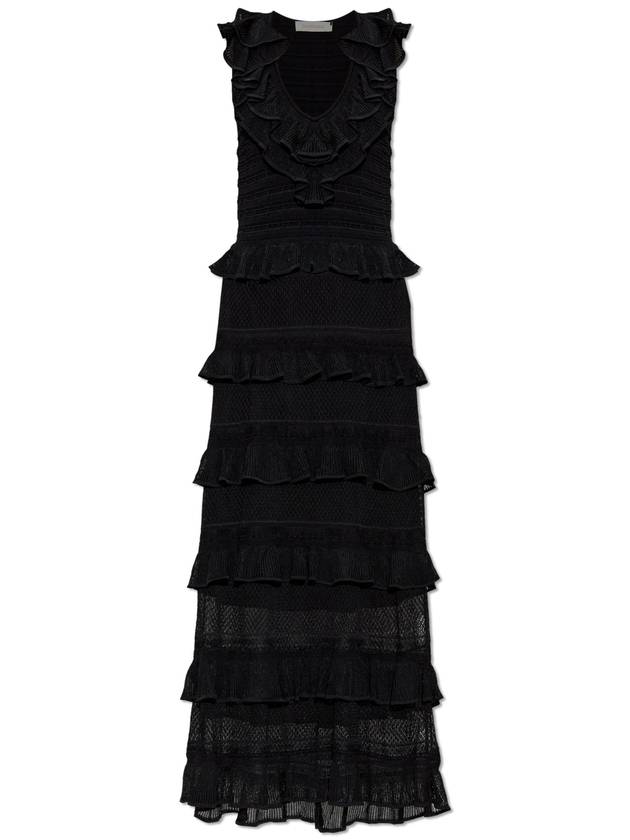 Zimmermann Dress With Ruffles, Women's, Black - ZIMMERMANN - BALAAN 1