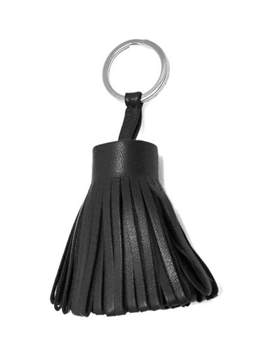 Carmen Palladium Key Holder Noir - HERMES - BALAAN 1