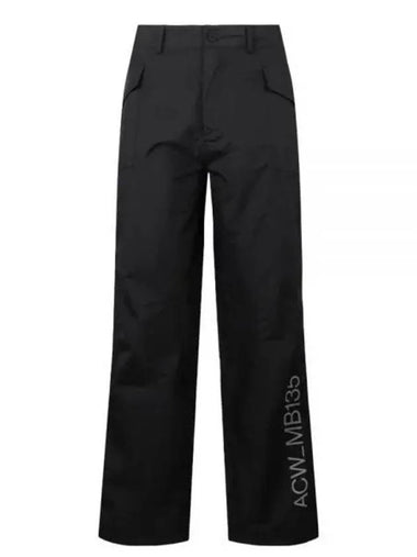 A COLD WALL 3L TECH PANTS ACWMB135 BLACK - A-COLD-WALL - BALAAN 1