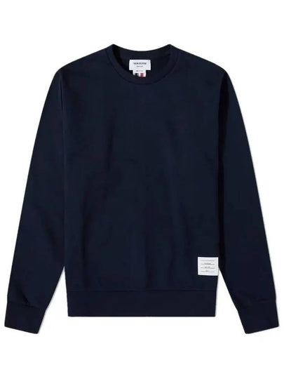 Center Back Stripe Crewneck Sweatshirt Navy - THOM BROWNE - BALAAN 2