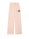 Cotton Jersey Track Pans Soft Pink - GUCCI - BALAAN 2