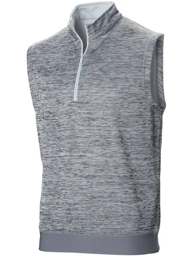 Dual Action Quarter Zip Vest Medium Grey Heather - CALLAWAY GOLF - BALAAN 3