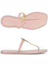 Roxanne Jelly Logo Flip Flops Meadowsweet - TORY BURCH - BALAAN 2