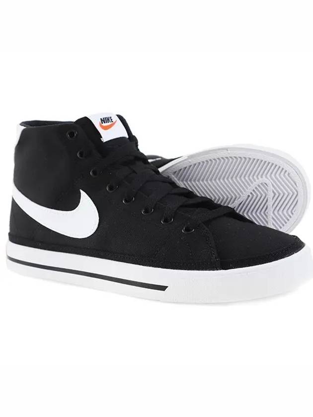 Court Legacy High Top Sneakers Black - NIKE - BALAAN 3