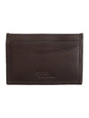 Bear Logo Card Wallet Brown - POLO RALPH LAUREN - BALAAN 4