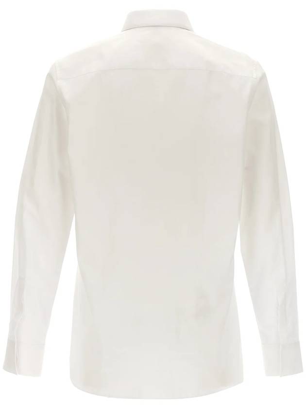 Classic Fit Poplin Long Sleeve Shirt White - GIVENCHY - BALAAN 3