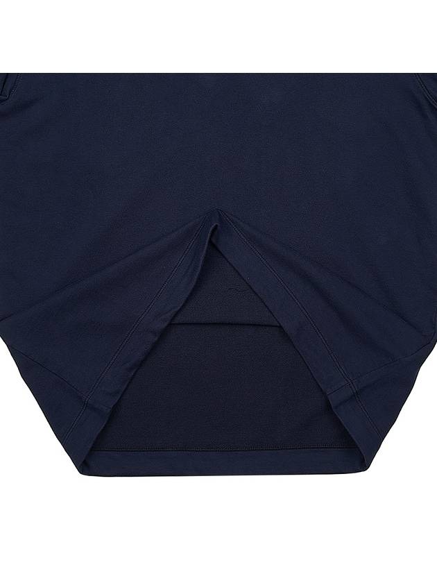 Men's Lens Wappen Fleece Hoodie Navy - CP COMPANY - BALAAN 9