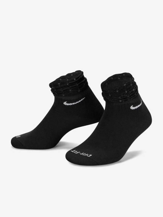 Everyday Training Ankle Socks Black - NIKE - BALAAN 3