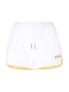 Prince Tennis Terry Shorts White Yellow - SPORTY & RICH - BALAAN 2