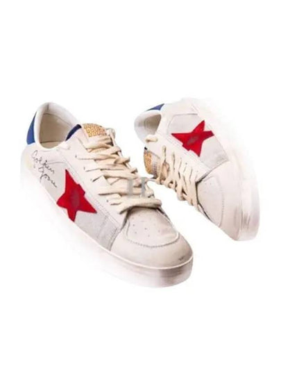 Stardan Blue Top Low Top Sneakers Ivory - GOLDEN GOOSE - BALAAN 2