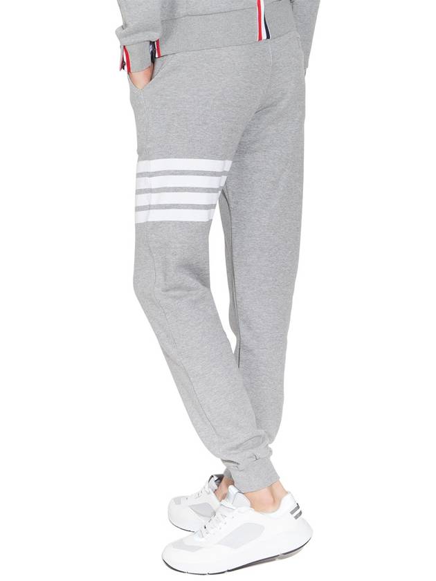 Men's Classic Loopback Engineered 4-Bar Sweatpants Light Grey - THOM BROWNE - BALAAN 6