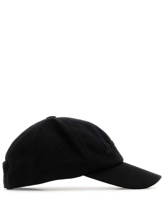 Tyrone Logo Ball Cap Black - ISABEL MARANT - BALAAN 3