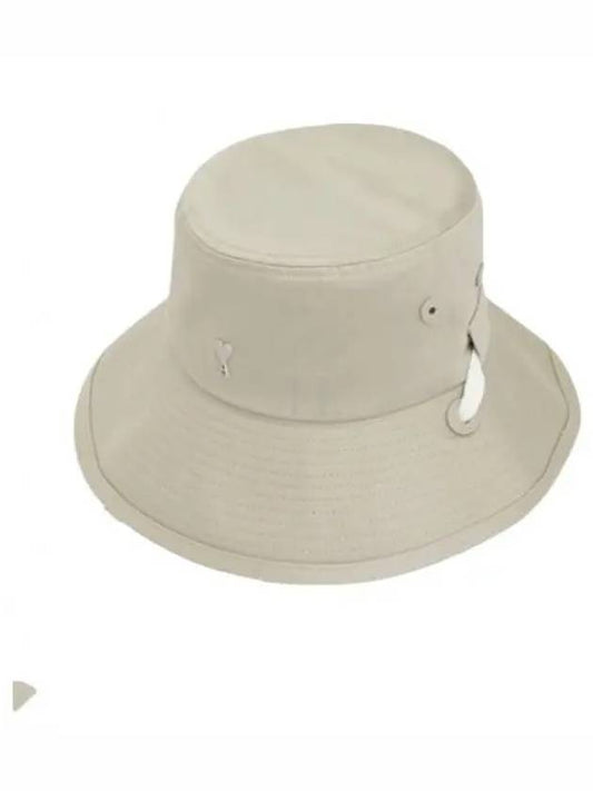 De Coeur Bucket Hat Light Beige - AMI - BALAAN 2