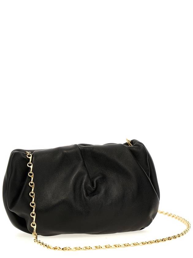 Rose Chain Clutch Bag Black - BURBERRY - BALAAN 3