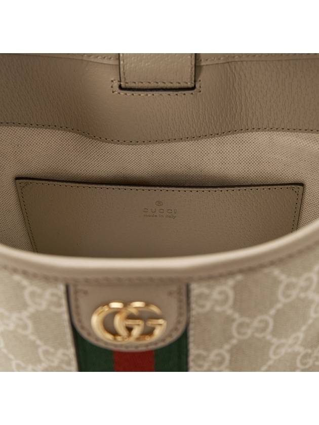 Ophidia GG Small Shoulder Bag Beige White - GUCCI - BALAAN 10