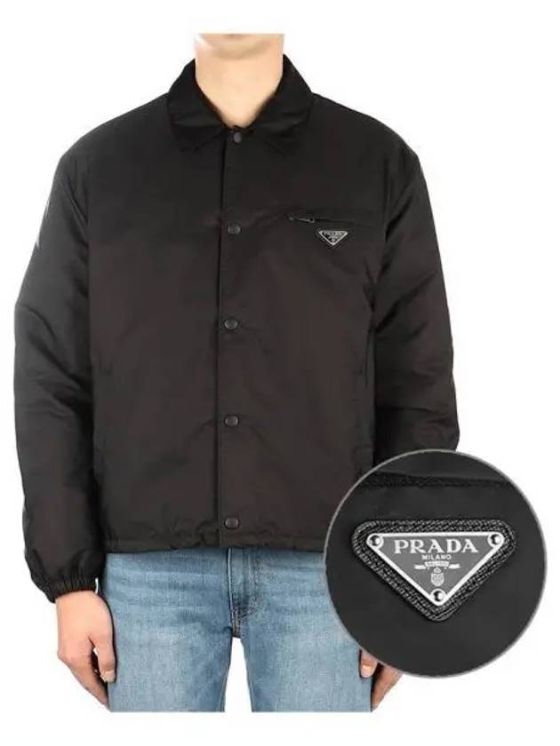 Men s triangle logo jacket 271923 - PRADA - BALAAN 1