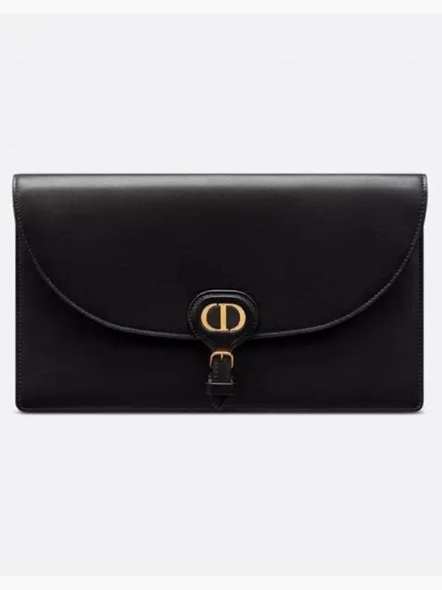 Bobby Smooth Calfskin Pouch Bag Blue - DIOR - BALAAN 2