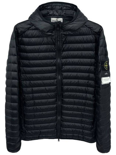 Loom Woven Chambers R-Nylon Down-TC Packable Jacket Black - STONE ISLAND - BALAAN 2