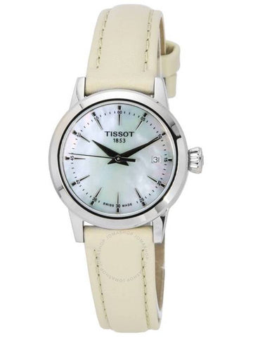 Tissot Classic Dream Quartz White Mother of Pearl Dial Ladies Watch T1292101611100 - TISSOT - BALAAN 1