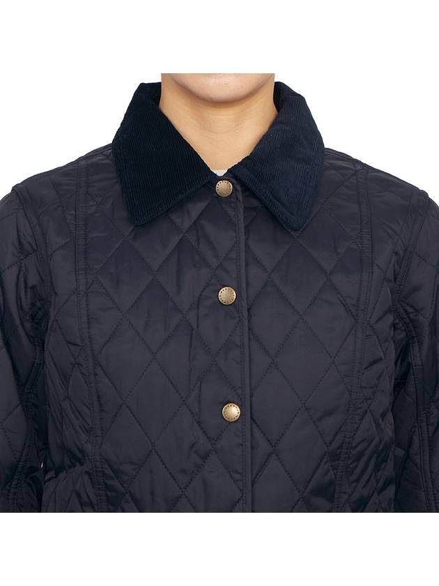 Women's Summer Liddesdale Quilt Down Jacket Black - BARBOUR - BALAAN 7