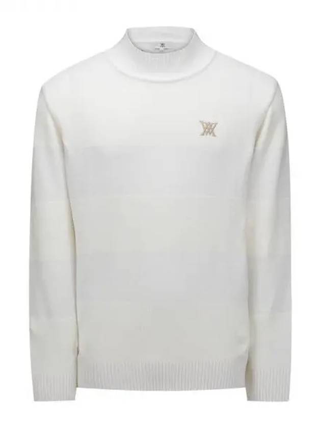 Anew Men s Knit Block High Neck Sweater IV Domestic Product GQCY23102429712 - ANEWGOLF - BALAAN 1