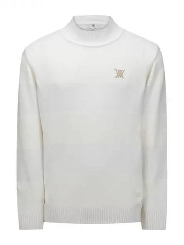 Anew Men s Knit Block High Neck Sweater IV Domestic Product GQCY23102429712 - ANEWGOLF - BALAAN 1