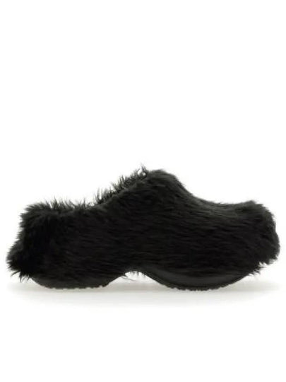 Fake Fur Mule Black - BALENCIAGA - BALAAN 2