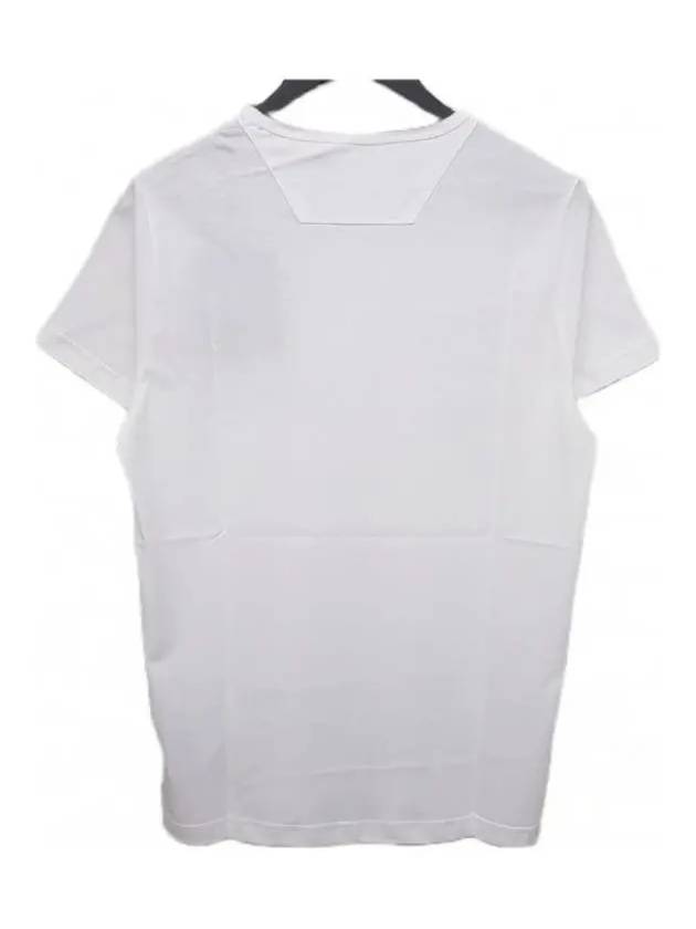 Basic Cotton Short Sleeve T-shirt White - PHILIPP PLEIN - BALAAN 4