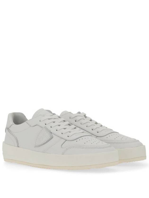 Nice Low Top Sneakers White - PHILIPPE MODEL - BALAAN 3