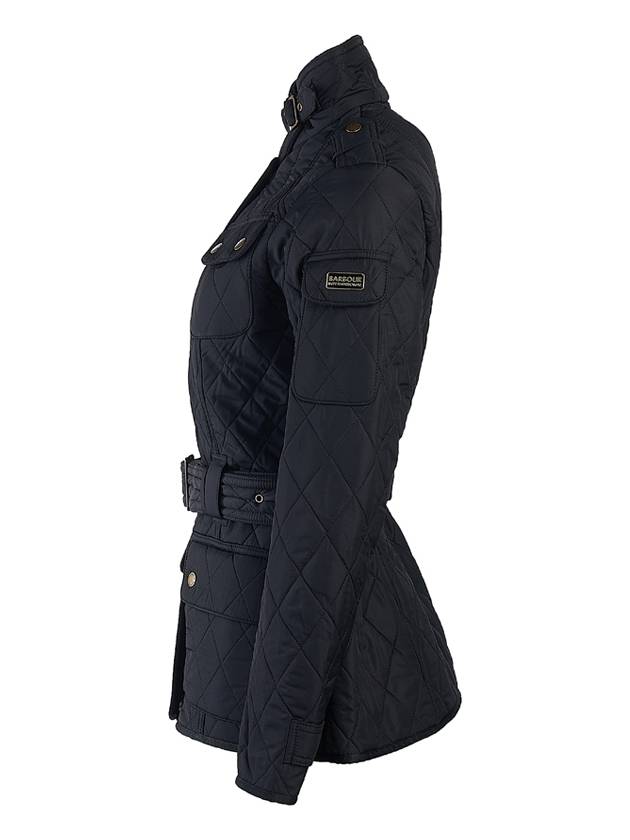 Tourer International Polar Quilt Jacket Black - BARBOUR - BALAAN.