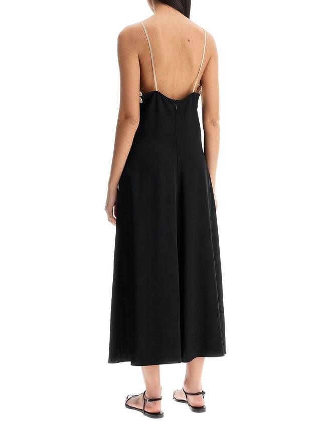 lace-trimmed slip dress with - JIL SANDER - BALAAN 3