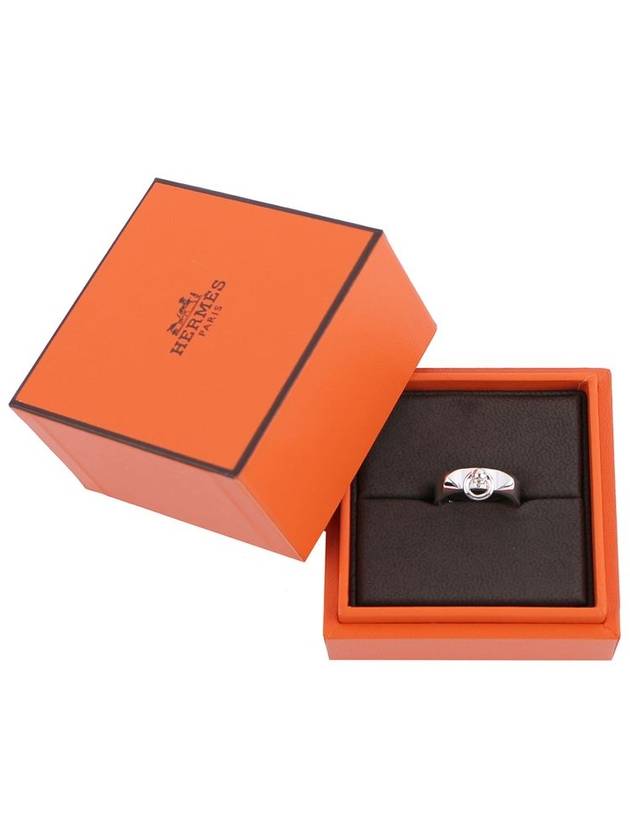 Collier De Chien Ring Silver - HERMES - BALAAN 3